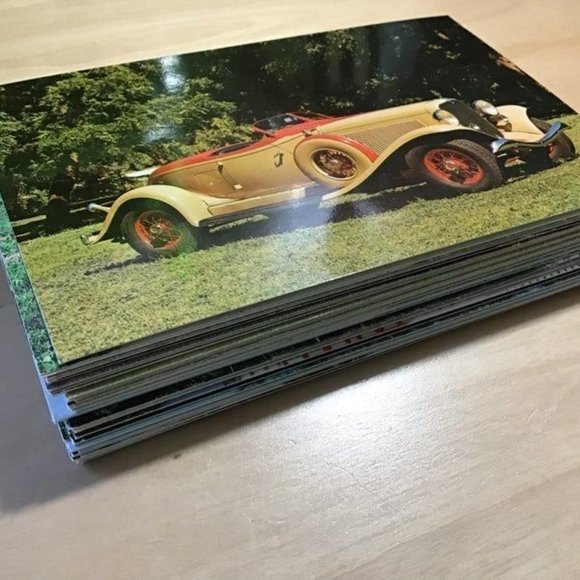 Vintage Car Postcards x 20, unused set - Picture 2 of 3